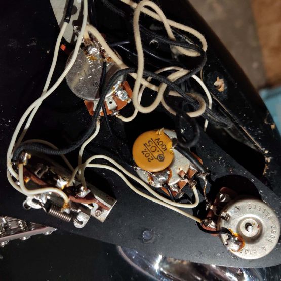 Fender Stratocaster Black 1979 USA электрогитара