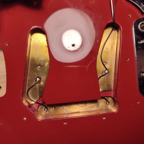 Fender MG65 Mustang Dakota Red 2005 Japan электрогитара