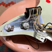Fender ST62-70TX Stratocaster Shell Pink 1993 Japan электрогитара