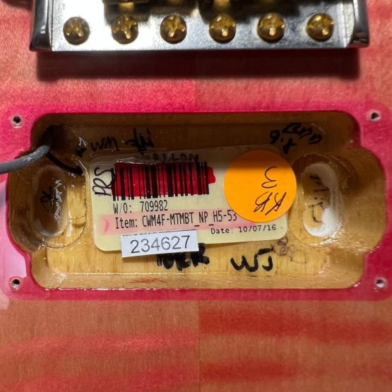 PRS Limited Edition Wood Library Custom 24 Bonnie Pink 2016 USA электрогитара
