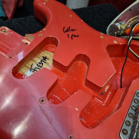 Nash Stratocaster S57 Fiesta Red 2015 USA электрогитара
