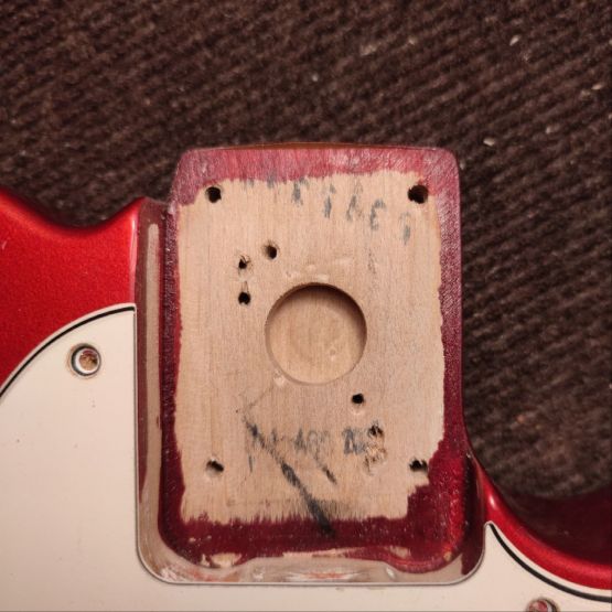 Fender Standard Telecaster Chrome Red 2007 Mexico электрогитара