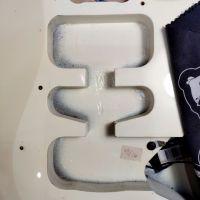 Fender American Standard Olympic White 2008 USA элекртогитара
