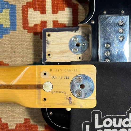Fender Custom Shop '72 Telecaster Closet Classic Black 2012 USA электрогитара