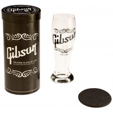 Gibson Pilsner Glass Set набор пивной бокал и подставка
