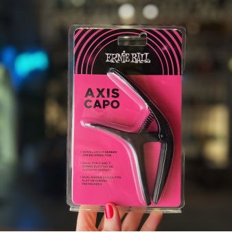 Ernie Ball 9600 Axis Capo Black универсальный каподастр черный
