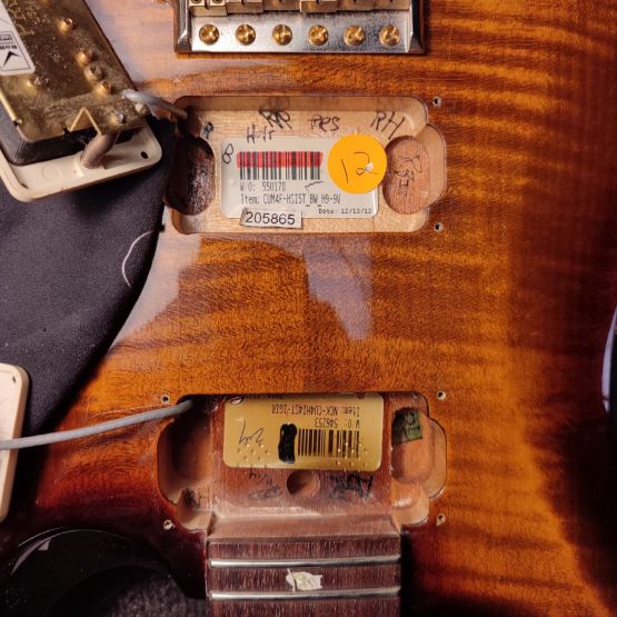 PRS Custom 24 Black Gold Burst 2013 USA электрогитара