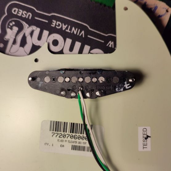 Fender Player Plus Telecaster Cosmic Jade 2022 Mexico электрогитара