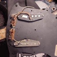 Fender Mustang Black 1977 USA электрогитара
