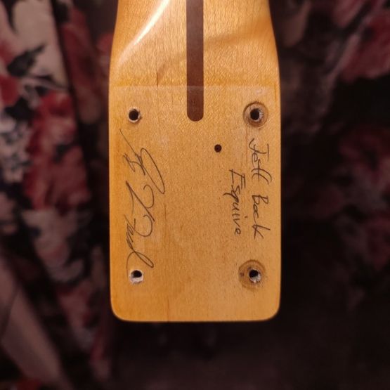 Fender Custom Shop Jeff Beck Esquire Masterbuilt by Greg Fessler White Blonde 2006 USA электрогитара