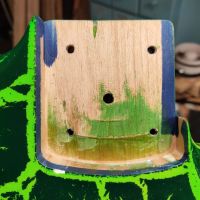 Kramer Striker Bass 522 Crackle Green 2002 Korea бас-гитара