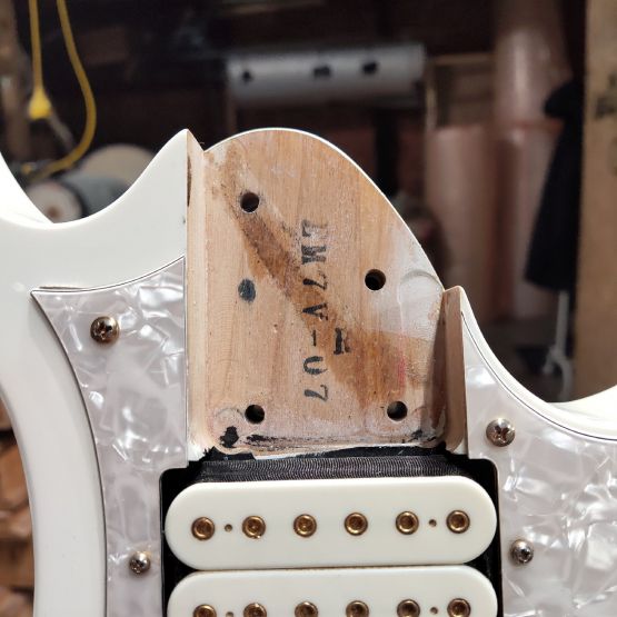Ibanez Prestige JEM7V WH Steve Vai Signature White 2007 Japan