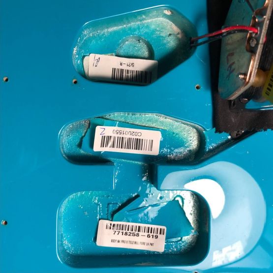 Fender American Professional II Telecaster Left-Hand Miami Blue 2021 USA электрогитара