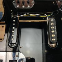 Fender JG66 Jaguar  w/ Seymour Duncan Pickups Black 1997 Japan электрогитара