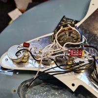 Fender American Professional Stratocaster HSS Rawbucker Sonic Grey 2019 USA электрогитара