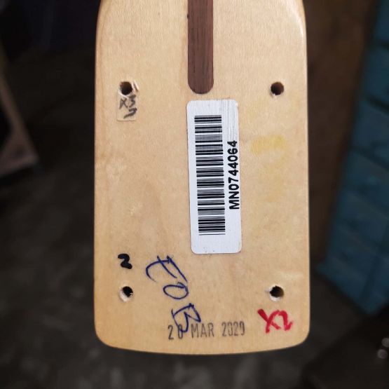Fender EOB Sustainer Stratocaster Olympic White 2020 Mexico электрогитара