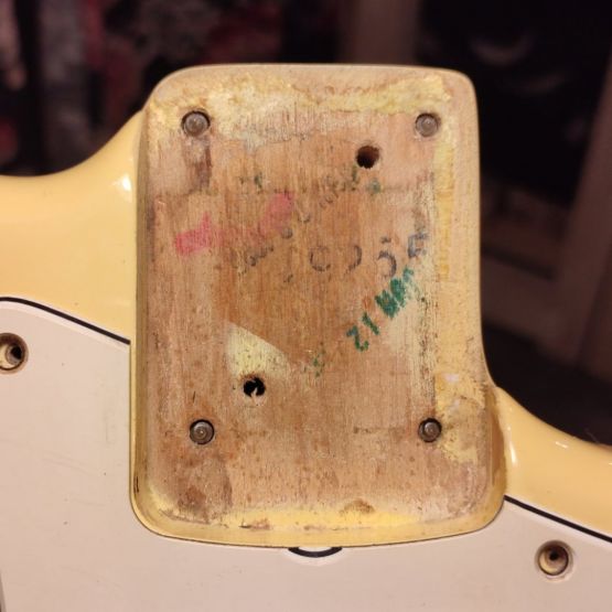 Fender Yngwie Malmsteen Stratocaster Vintage White 1995 USA электрогитара