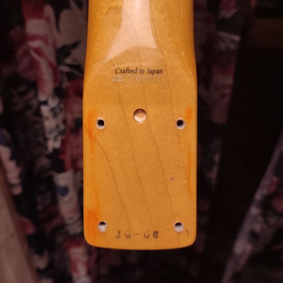 Fender JG66 Jaguar Fiesta Red 1999 Japan электрогитара