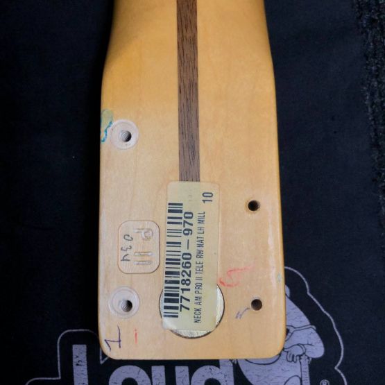 Fender American Professional II Telecaster Left-Hand Miami Blue 2021 USA электрогитара