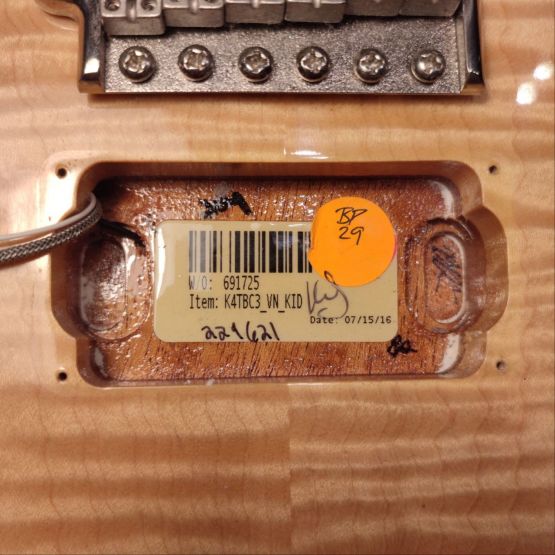 PRS CE 24 KID Limited Edition 10-Top Vintage Natural 2016 USA электрогитара