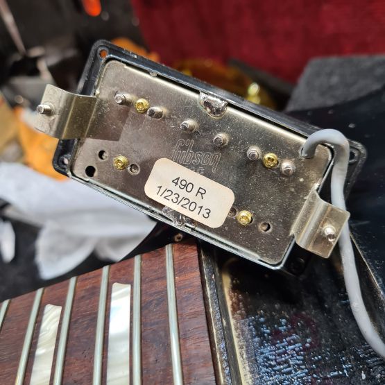 Gibson Les Paul Studio Black 2013 USA электрогитара