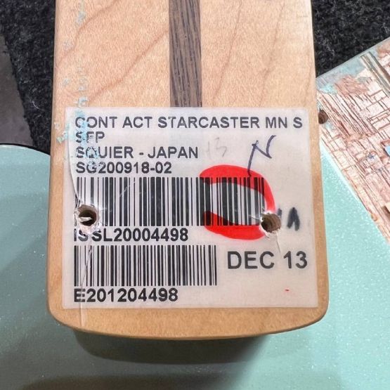 Squier Contemporary Active Starcaster Surf Pearl 2021 Indonesia электрогитара
