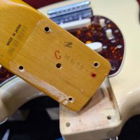 Fender Mustang MG69 Vintage White 1984 Japan электрогитара