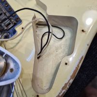 Fender Custom Shop Stratocaster 1969 Heavy Relic Aged Vintage White 2013 USA электрогитара