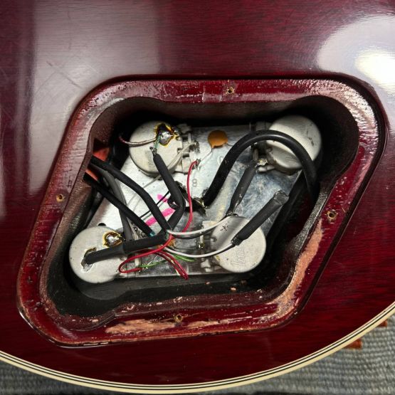 Gibson Ace Frehley Les Paul Custom Heritage Cherry Sunburst 1997 USA электрогитара