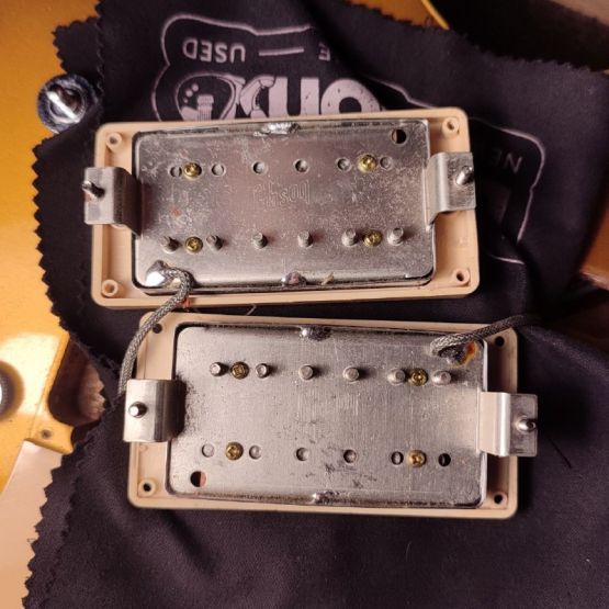 Gibson Les Paul Standard Bullion Gold 2001 USA электрогитара