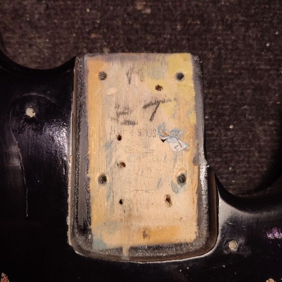 Fender Squier Series Precision Bass Black 1994 Mexico бас-гитара