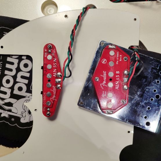 Fender American Deluxe Telecaster Olympic Pearl 2011 USA электрогитара