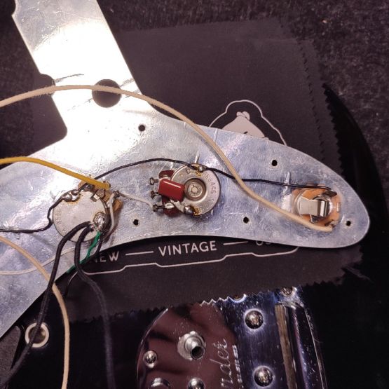Fender JM66 Jazzmaster Black 1999 Japan электрогитара