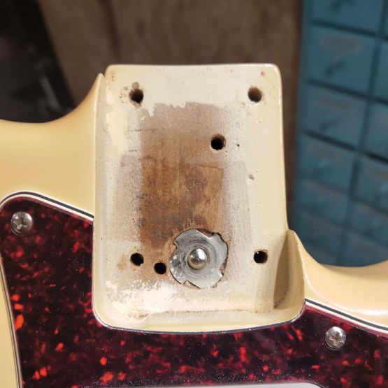 Fender American Standard Stratocaster Dan Smith Vintage White 1983 USA электрогитара
