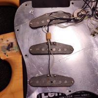 Fender Stratocaster Natural 1976 USA электрогитара