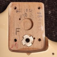 Fender Partcaster Eric Johnson Stratocaster Neck, American Standard Stratocaster Body Olympic White 2006-2011 USA электрогитара