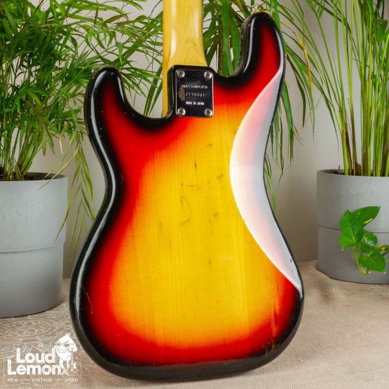 Aria Pro II PB-400 Precise Bass Sunburst 1977 Japan бас-гитар