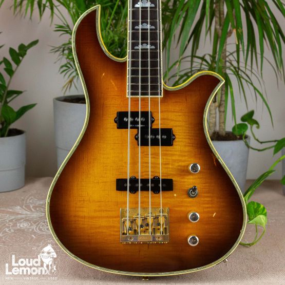 B.C.Rich Eagle Bass EB-1507 Limited Edition Sunburst 1988 Japan бас-гитара