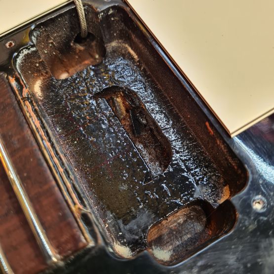 Gibson Explorer '76 Reissue Ebony 2003 USA электрогитара