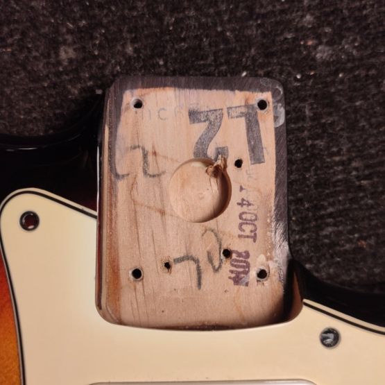 Fender Standard Stratocaster Brown Sunburst 2011 Mexico электрогитара