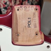 Fender Highway One Stratocaster Wine Transparent 2008 USA электрогитара
