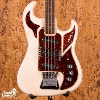 Baldwin Hank Marvin Signature Burns Shadows Bass White 1967 England бас-гитара