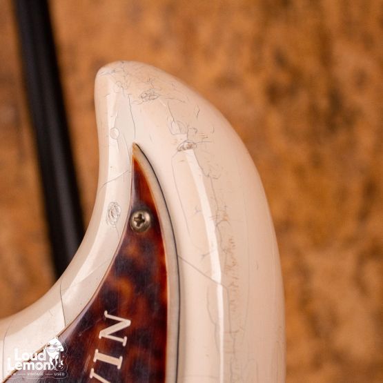 Baldwin Hank Marvin Signature Burns Shadows Bass White 1967 England бас-гитара