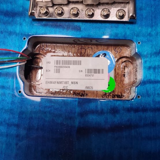 PRS CE 24 Semi-Hollow Blue Burst 2021 USA электрогитара