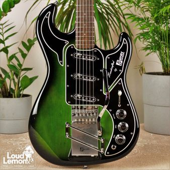 Burns Hank Marvin Signature Limited Edition Green Burst 2012 UK электрогитара