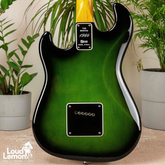 Burns Hank Marvin Signature Limited Edition Green Burst 2012 UK электрогитара