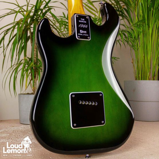 Burns Hank Marvin Signature Limited Edition Green Burst 2012 UK электрогитара