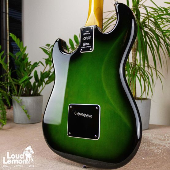 Burns Hank Marvin Signature Limited Edition Green Burst 2012 UK электрогитара