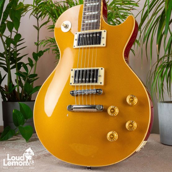 Burny RLG-55 Super Grade Gold Top 2003 China электрогитара