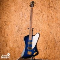 Burny ZB-85 Norio Toshiro Ziggi Signture Indigo Blue Sunburst 1990's Japan бас-гитара